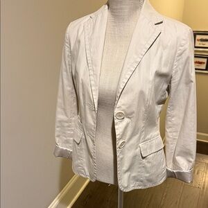 Gap Classic White Blazer for Women